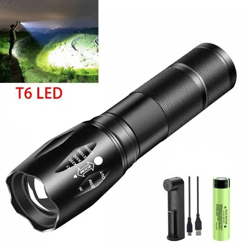 Y240731 High Power XML T6 LED Flashlights Aluminum... From Muyang_li1, $7.6  | DHgate.Com