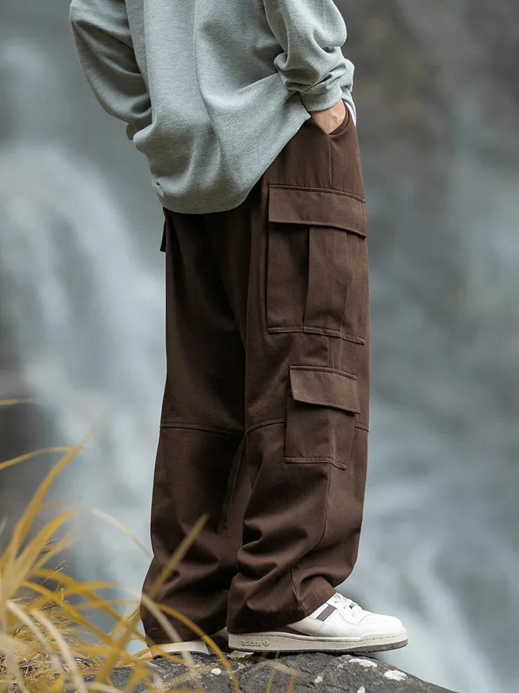 YamanCity Three Way Pocket Cargo Pants Mens Spring From