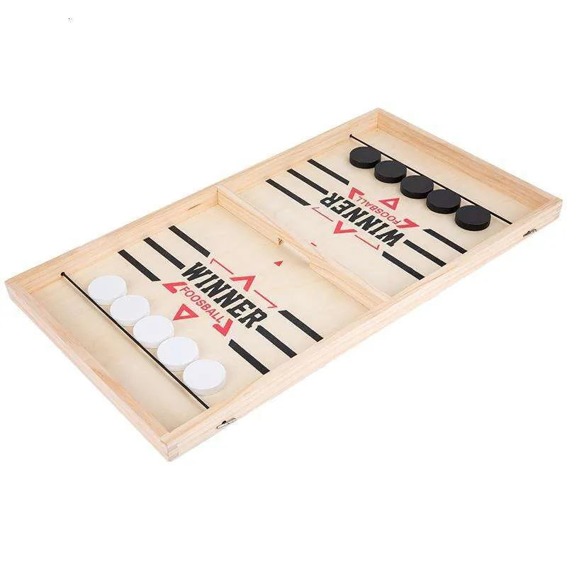 Fast Sling Puck, Jeu De Société Hockey Jeu De Société Rapide Slingpuck, Catapult Board Game, Jeu De Palet À Fronde Rapide, Convient pour L'interaction Parent-Enfant, Jeux De Société pour Deux Joueurs