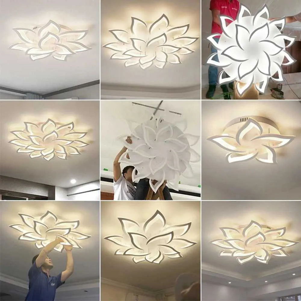 Remote Control Ceiling Lights: Dimmable LED Fixture With App Control ...