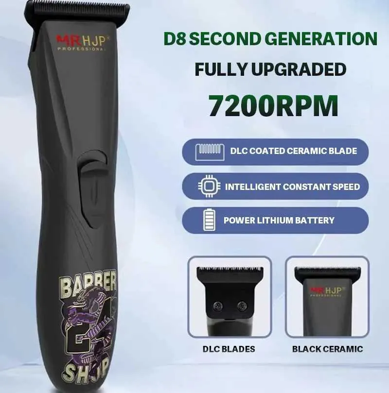 Professional Mens Hair Clipper With Ceramic Blade And Dlc Coating_voghion.com