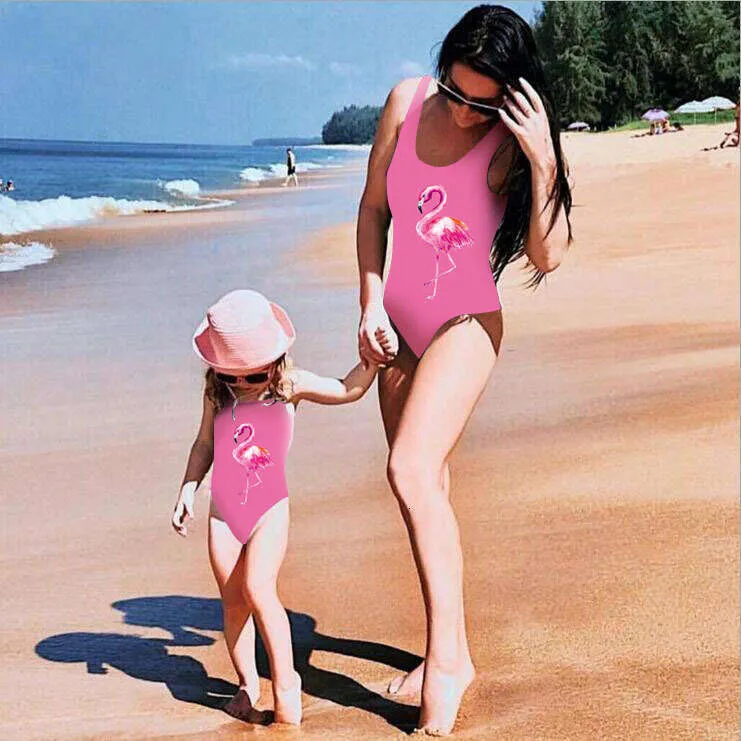 Infant flamingo swimsuit clearance