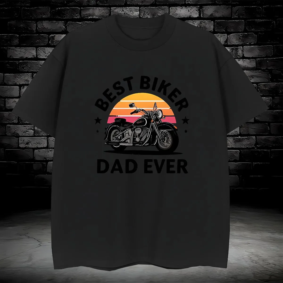 T-shirt Homme Moto Biker Humour Gildan - Coton, Coupe Loose, Manches Courtes, Neuf Sans étiquette