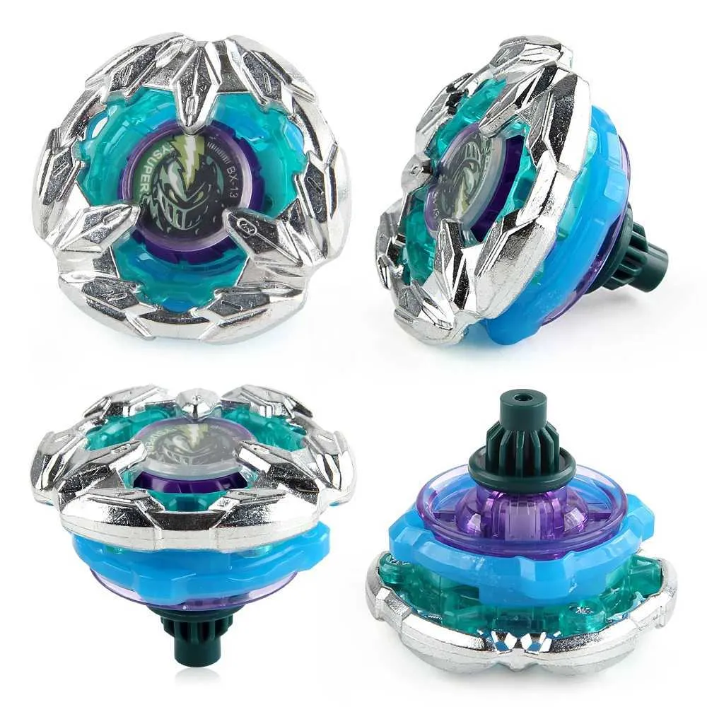 Premium Metal Spinning Top Battle Toy with Stickers
