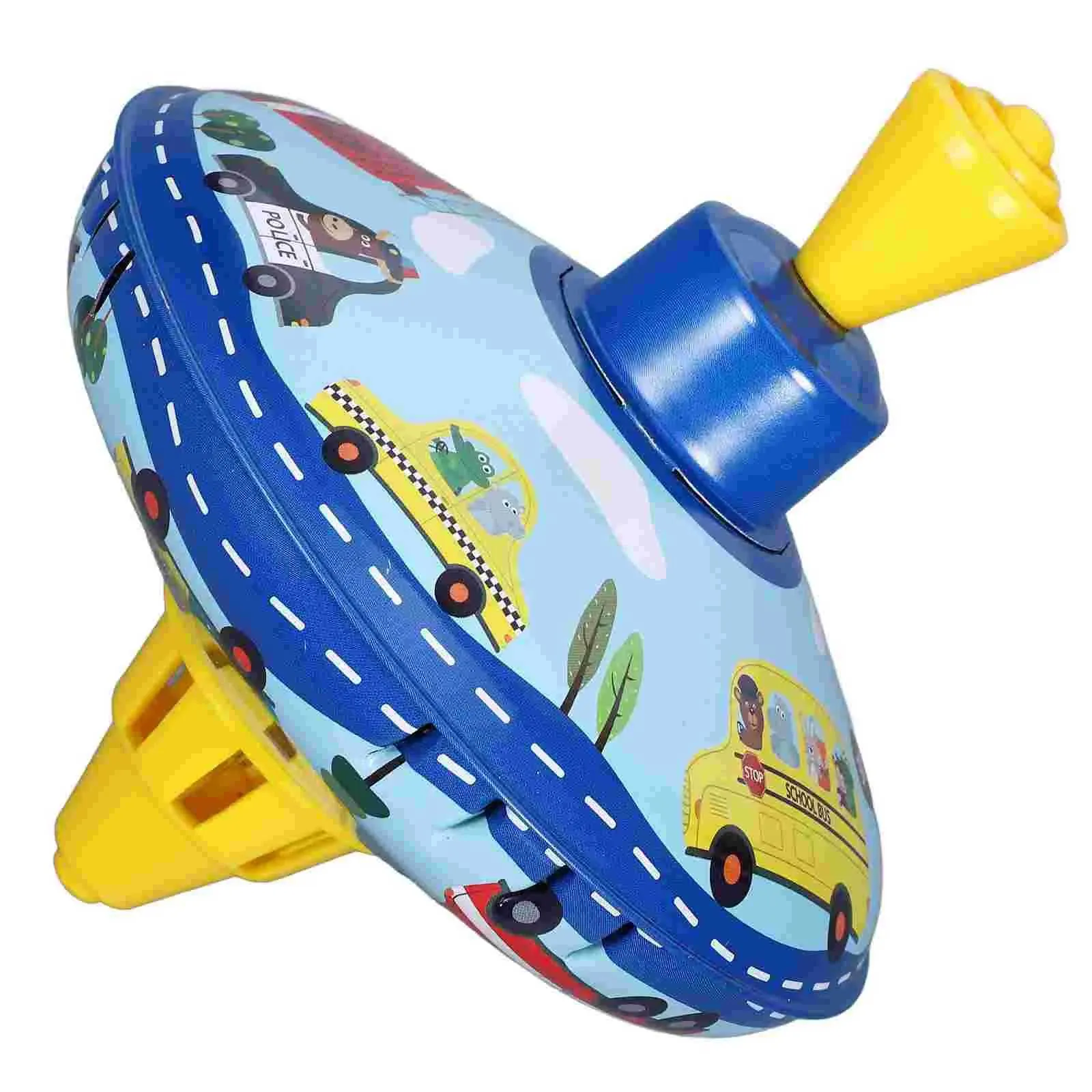 Basket Kids Tin Spinning Top Toy Vintage Metal... From Early_spring1 ...