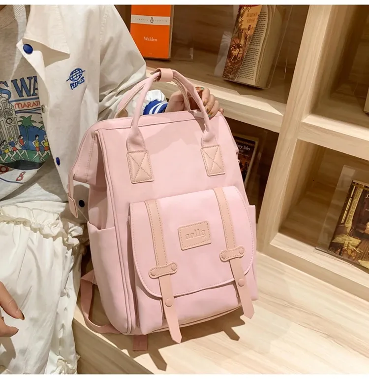 ☆JILLSTUART☆ Estella Nylon Chain Backpack 2color Hello Kitty Adult Mini Backpack - Customizable | Stoney