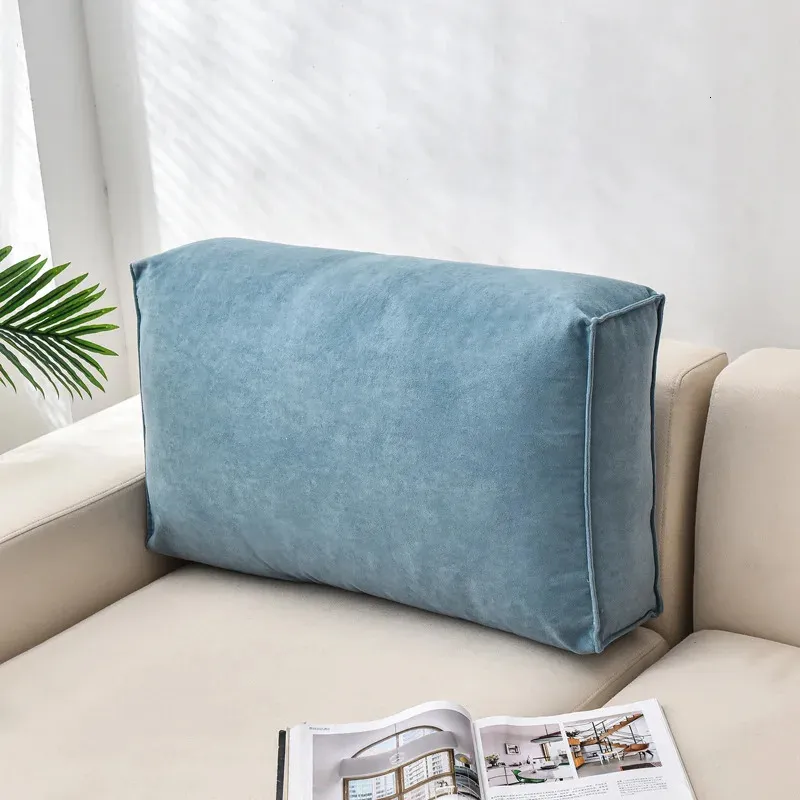Back Support Pillow: Ergonomic Soft Backrest For Sofa, Couch