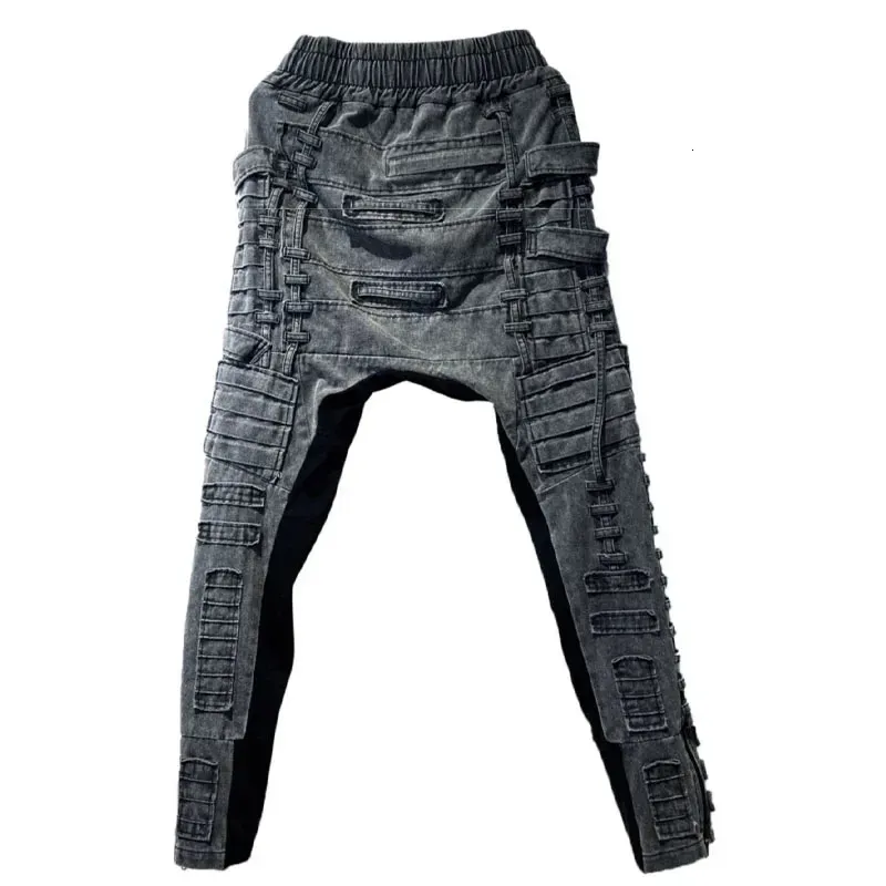 Cargo Joggers Distressed Joggers Mens Slim Fit Distressed Cargo