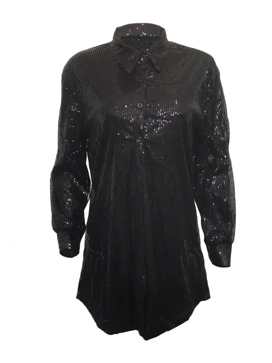 plus size glitter shirt dress Plus Size Sequin Christmas Lights T-Shirt Dress main image 0