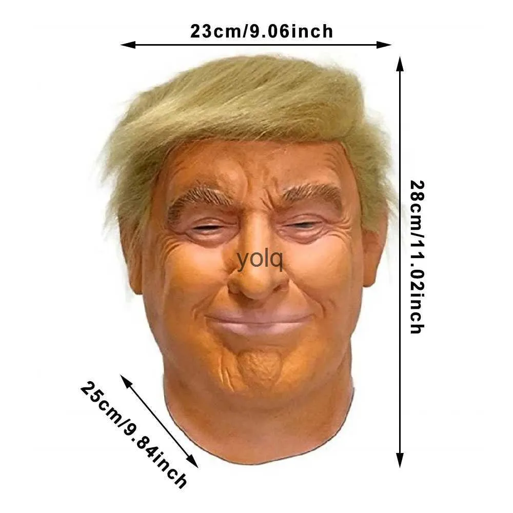 Masque Latex Donald Trump - Déguisement Réaliste Pour Halloween, Fêtes, Soirées Et événements - 12