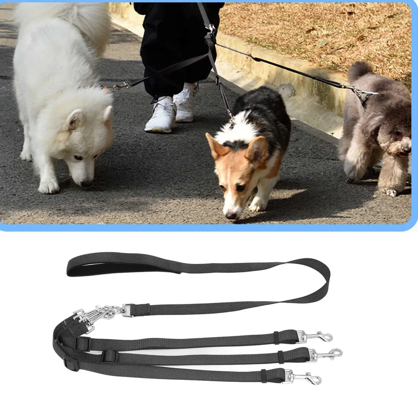Way Dog Leash No Tangle Buy WHISM 120cm Nylon Way No Tangle