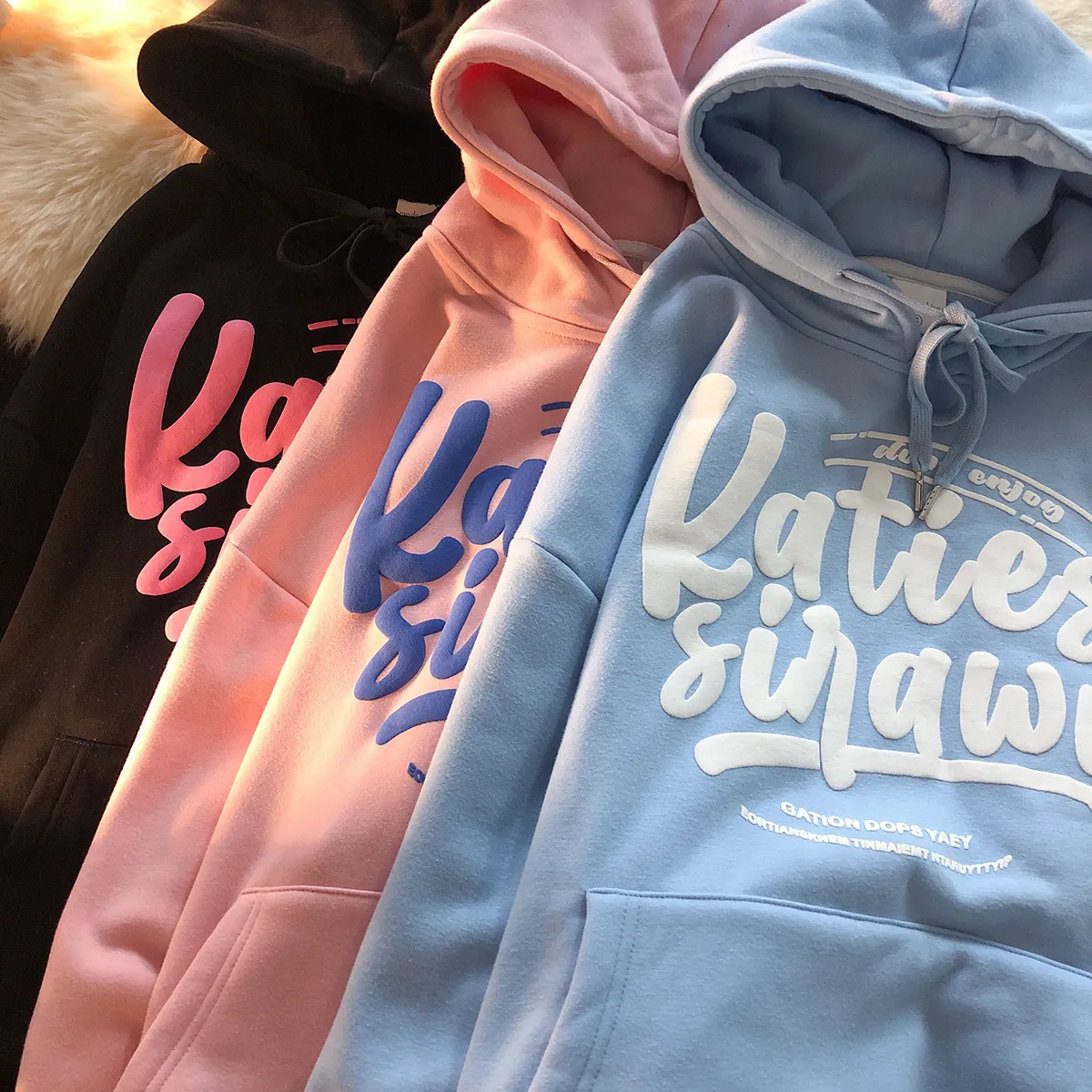 Premium Velvet Hoodie: Loose, Trendy Versatile Shop Now! Great for Men  Women Best Seller!