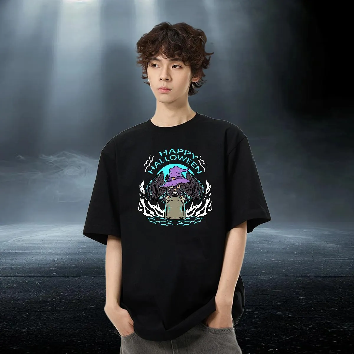 Graphic Streetwear Shirts: Eagle & Anime Print Tees