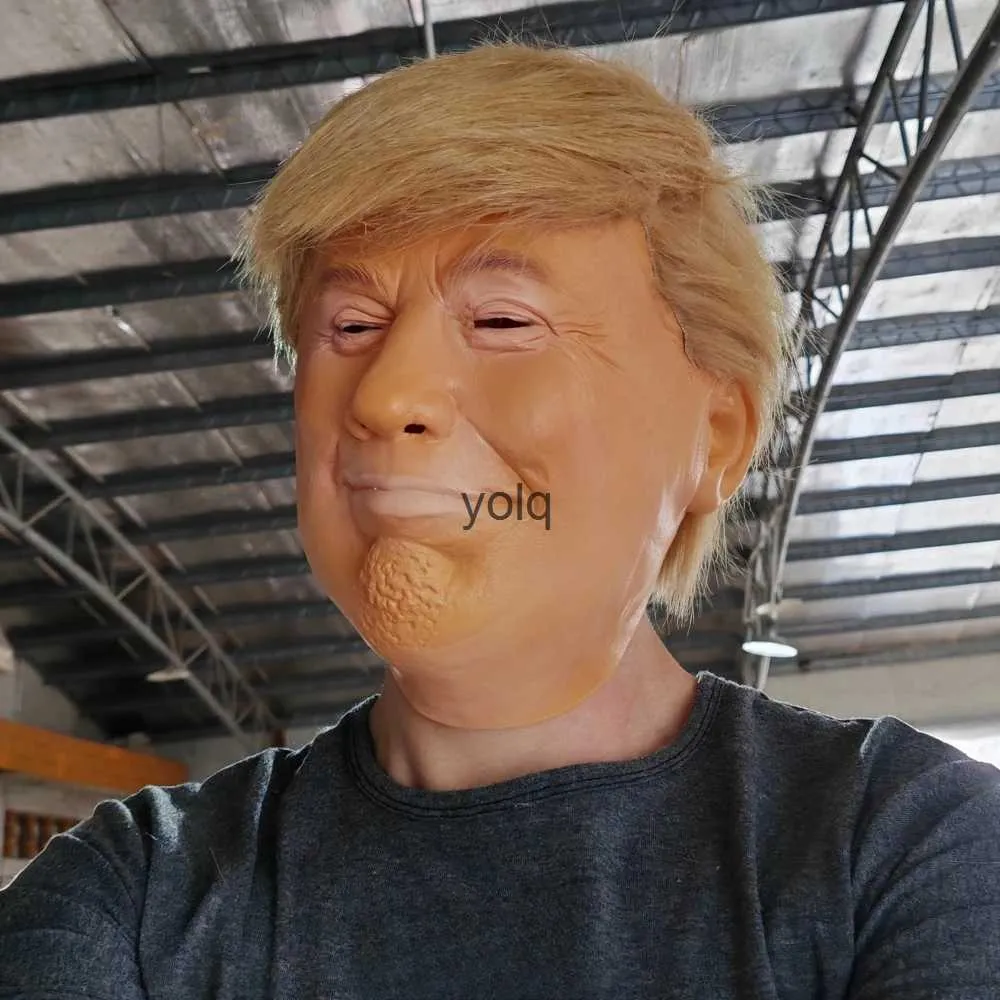 Masque Latex Donald Trump - Déguisement Réaliste Pour Halloween, Fêtes, Soirées Et événements - 4