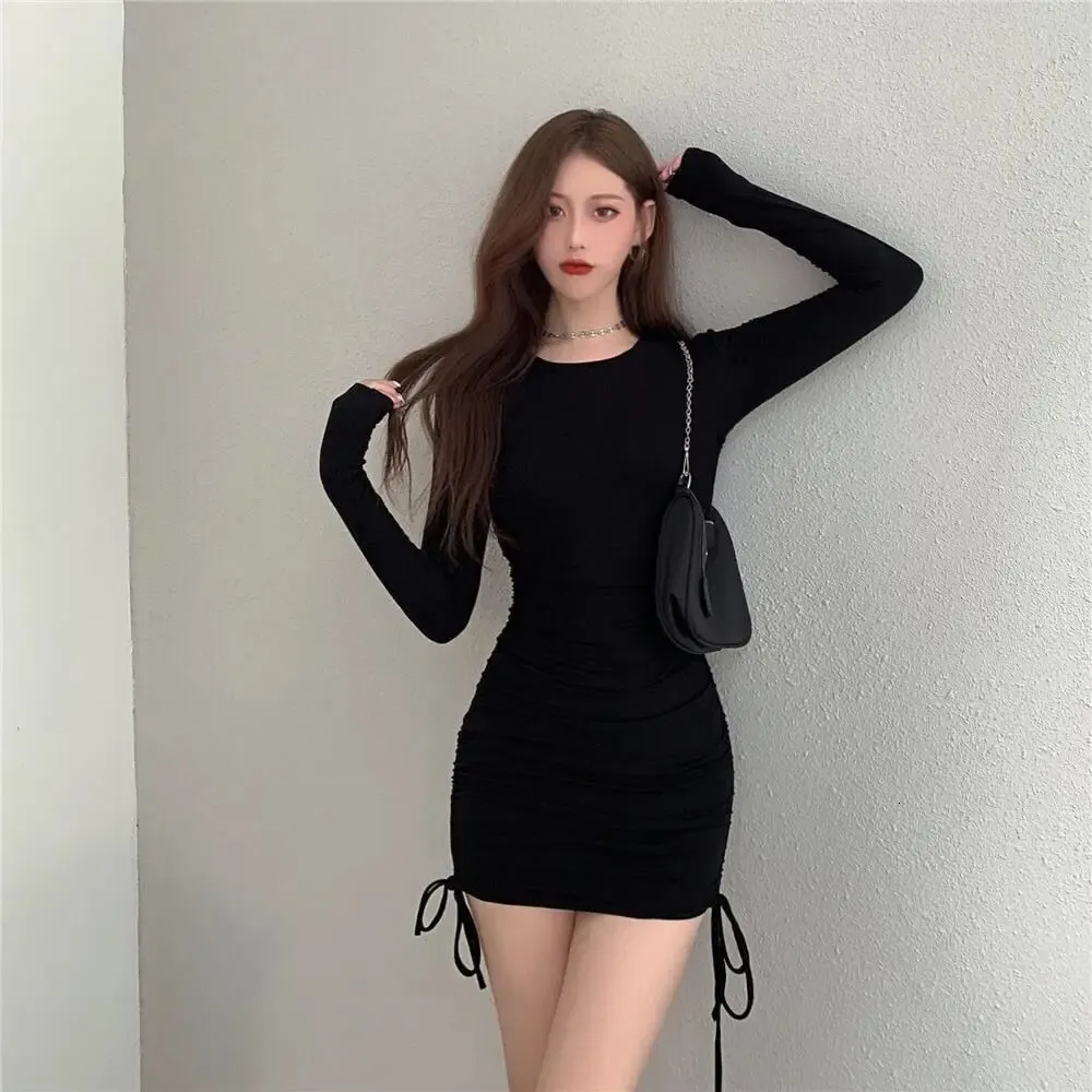 Chic Y2k Mini Dress: Sweet Shirring, Slim Fit, Perfect for Chic Y2k Mini Dress: Sweet Shirring, Slim Fit, Perfect for