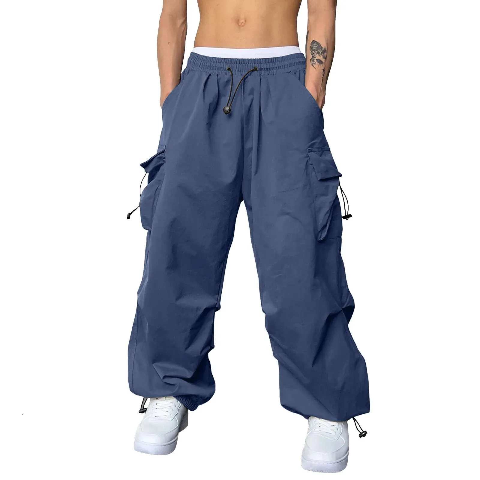 【セール】 福袋 の通販 women for pants cargo Oversized Harajuku for Hip Y2K - Men Clothing
