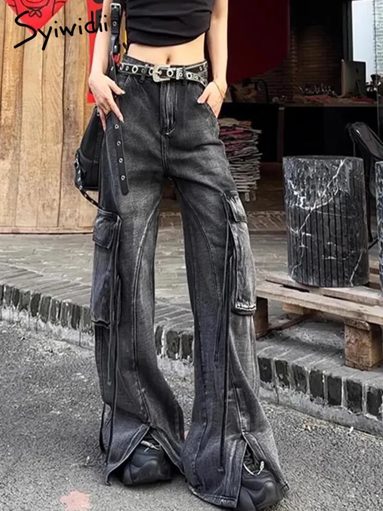 Elegant Patchwork Ruched Regular High Waist Speaker Bottoms Elegant Patchwork Ruched Regular High Waist Speaker Bottoms