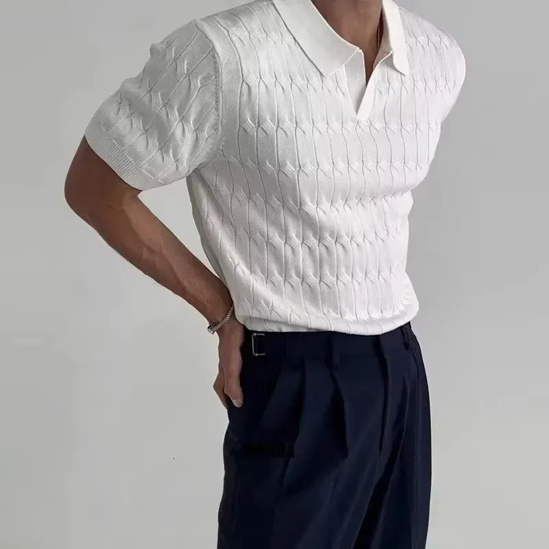 トップス soerte MULTI COLLAR JACQUARD KNIT POLO 1 MULTI COLLAR JACQUARD KNIT POLO/マルチカラージャガード