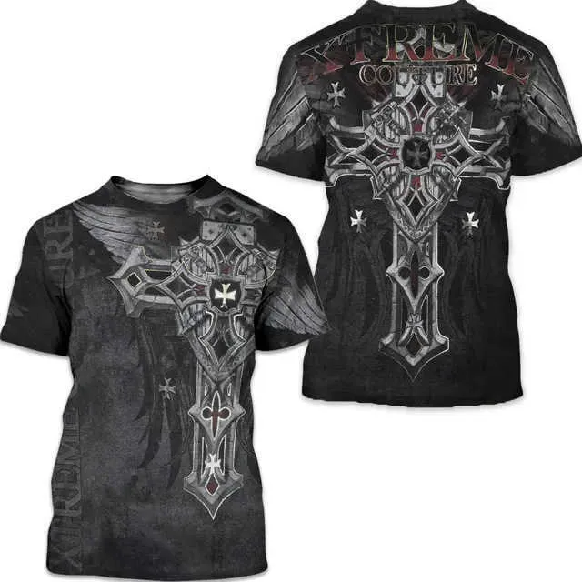 Trendy Graphic T-Shirts: Y2K Streetwear Tee with Gothic