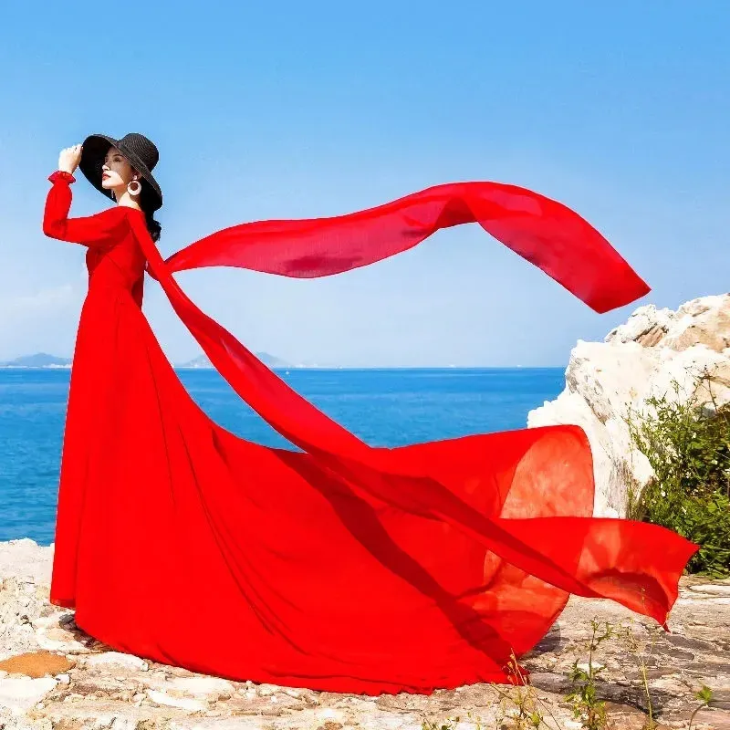 red beach dress maxi This Is It Maxi Dress in Red main image 1