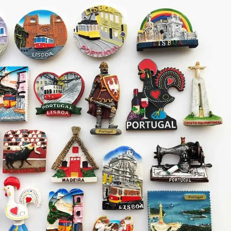 Magnete 3D Lisbona Tram 28 – Souvenir Portogallo In Resina – Calamita Per Frigorifero 6,5x9 Cm - 2