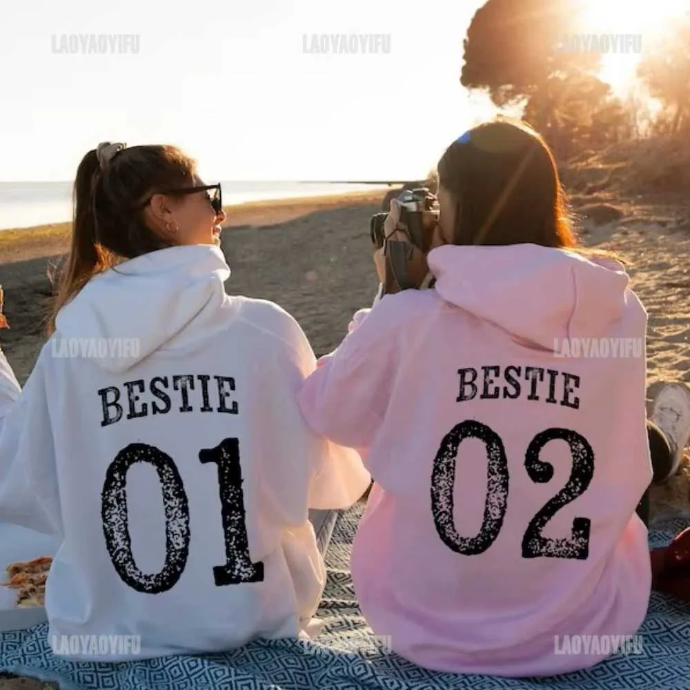 Best Friend Birthday Oversized Fluffy Hoodie Keep Your Little One Warm And Cozy In Winter Funny Gift For Girls L240807 From Accord fashion 8.69 DHgate.Com
