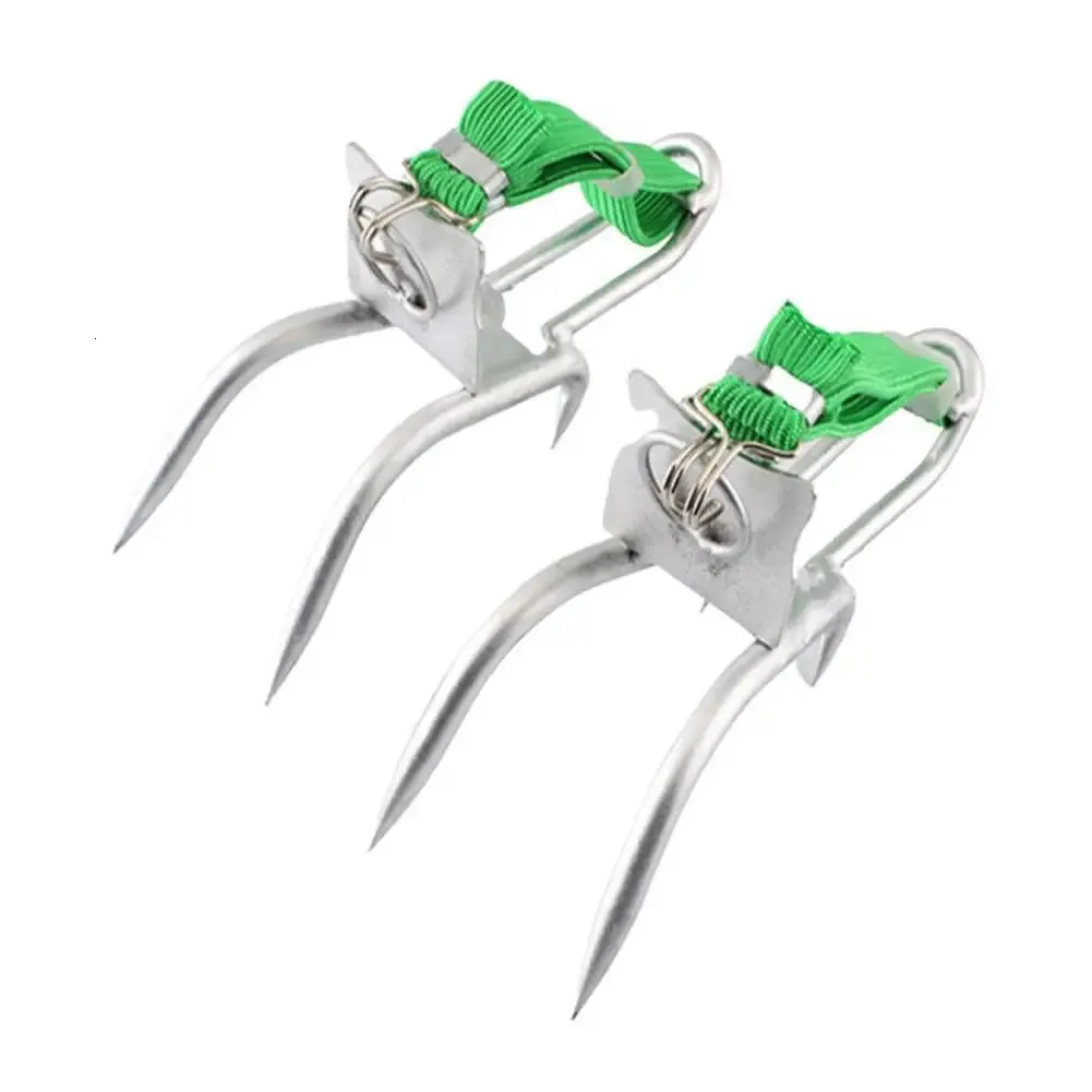Tree Climbing Spikes - Tree Climbing Spikes Kit | Tree Climbing Spurs With Adjustable Safety Harness Belt Straps,Tree Pole Climbing Shoes Tool For Picking Fruit,Tree Spikes Climbing Gear For Kids Tree - View #5