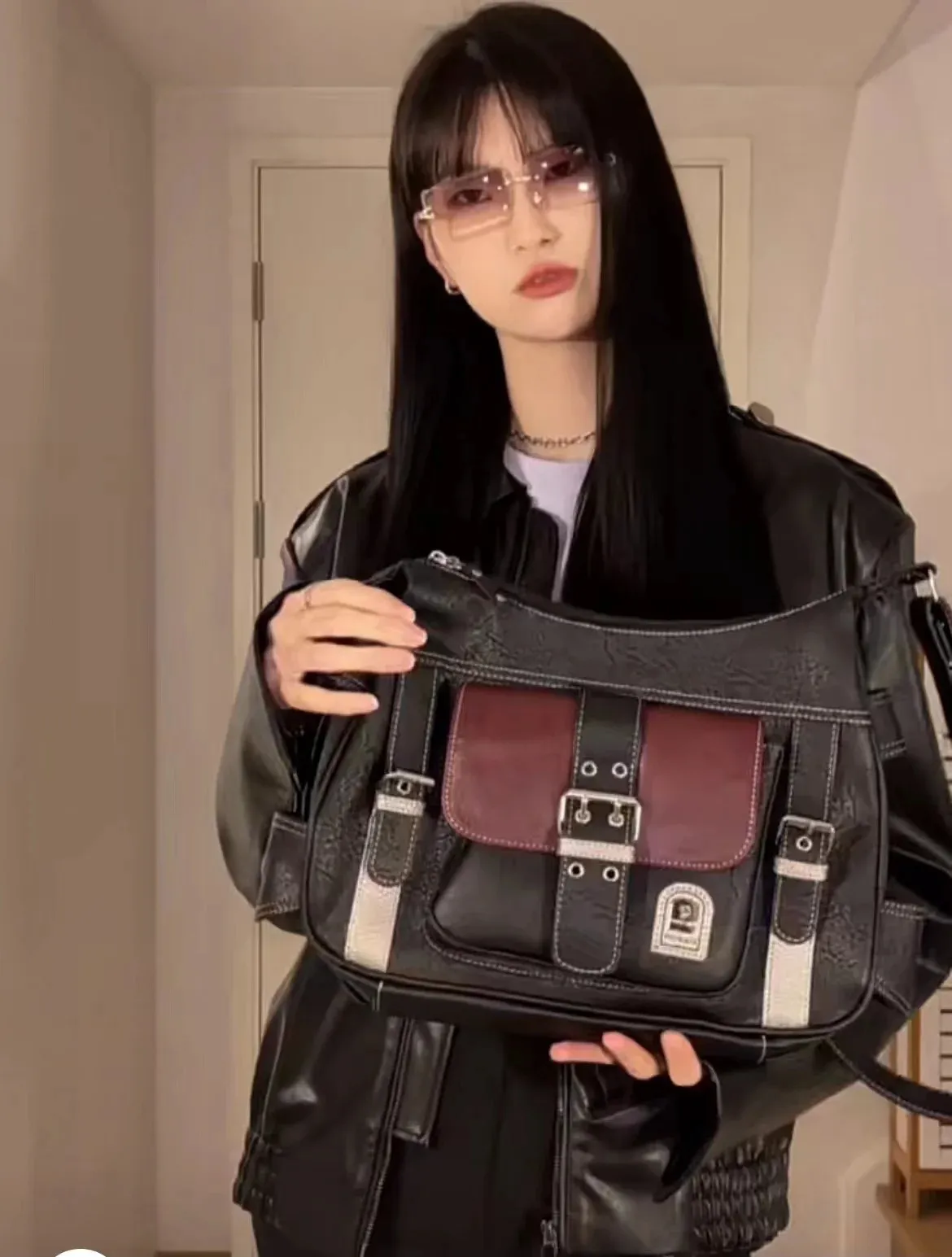 Vintage Y2K Grunge Crossbody sling bag women for Women Vintage Y2K Grunge Crossbody sling bag women for Women