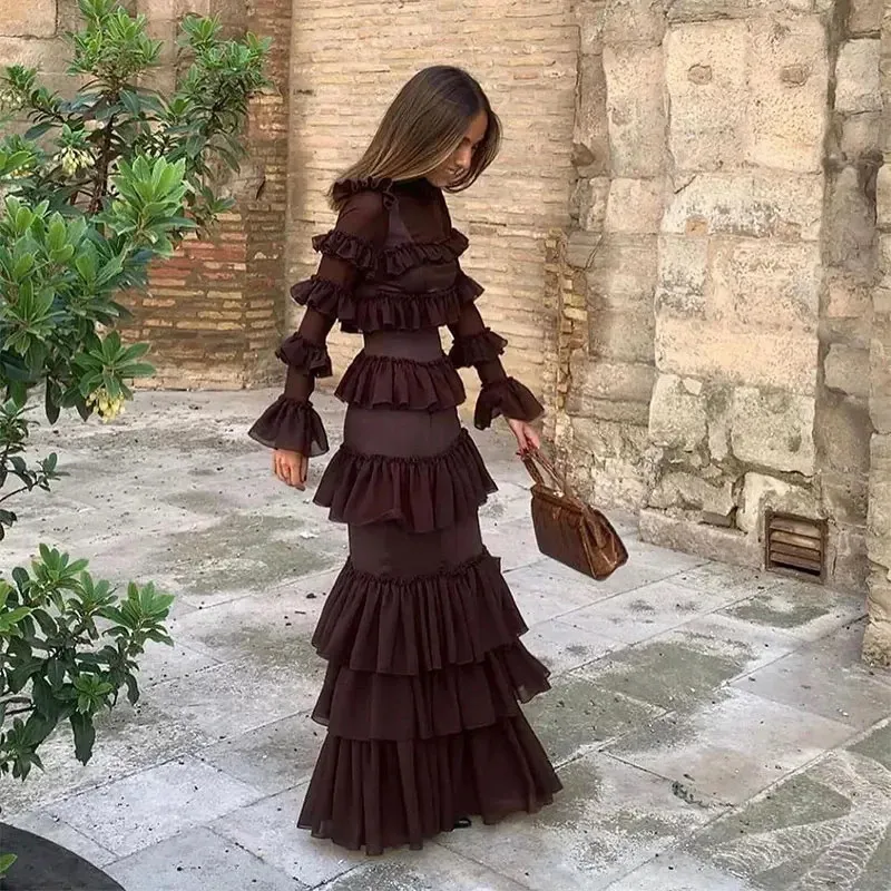 chinese dress ladies Amazon.com: Women Mulberry Silk Solid Dress Crewneck Multi-Layered Dresses  Flare Sleeves Party Dresses pnnrk M : Clothing, Shoes & Jewelry