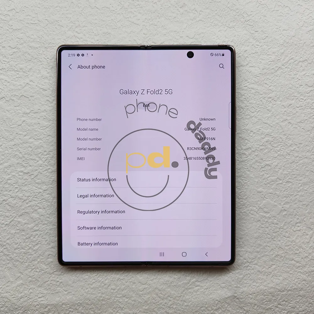 Samsung Galaxy Z Fold 2 5G 7.6 AMOLED, 12GB RAM, Yi TL18,907.25