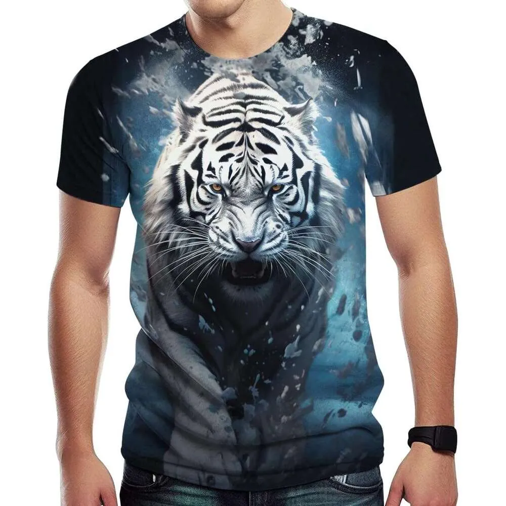 Camiseta tigre 3d hotsell