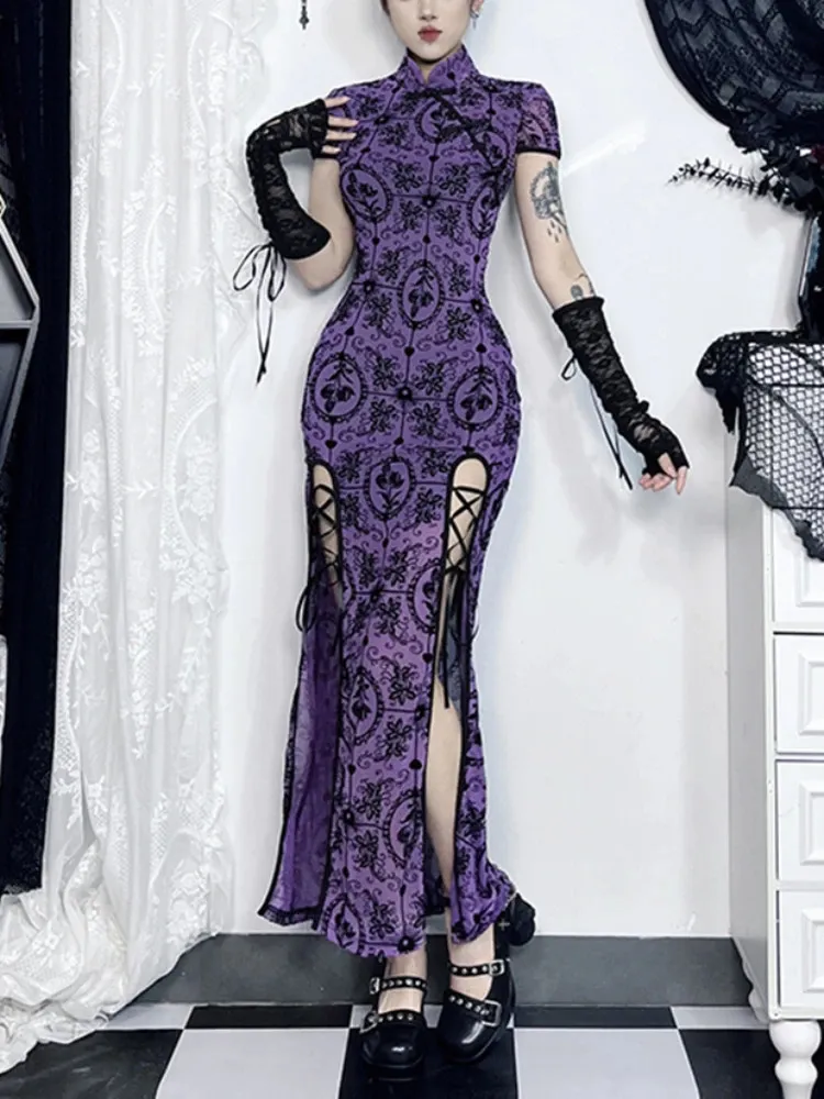 chinese dress ladies Cyber Gothic Dress main image 1