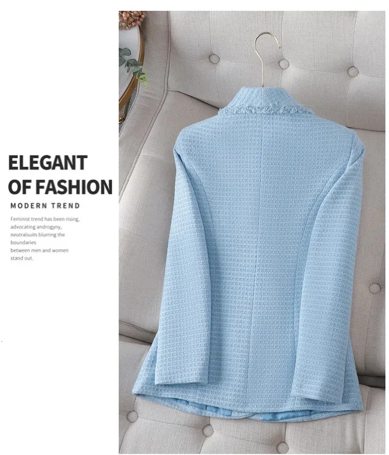 Womens Tweed Blazer, Slim Fit, Office Style | DHgate