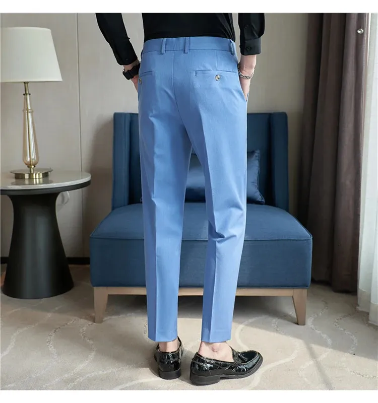 slim fit dress slacks Slim Fit Dress Pants main image 1