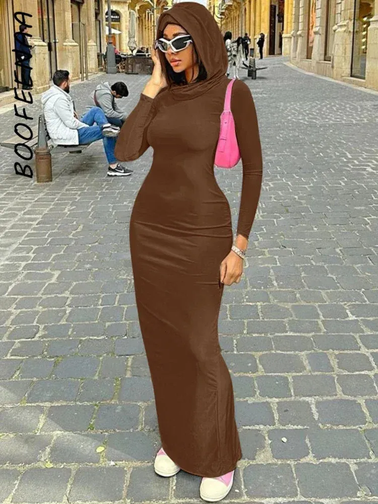 knee length dresses for ladies Modal Plunge Neck Long Sleeve Maxi Dress in White - XL main image 0