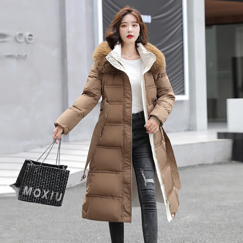 DHgate.com:Premium Longline Puffer Jacket: Slim Fit, Faux