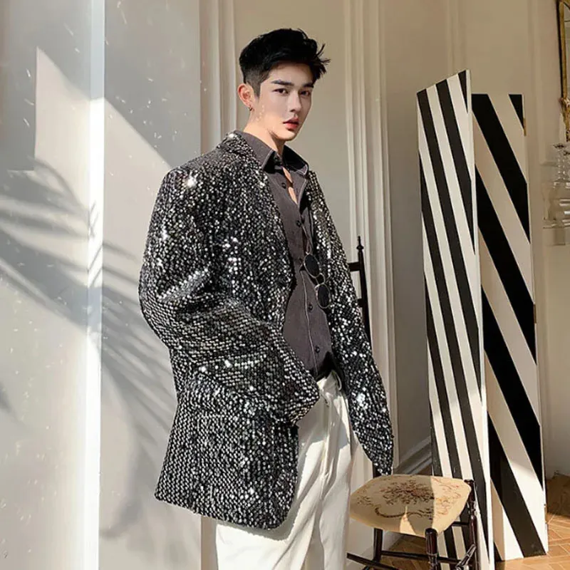 vintage sequin blazer