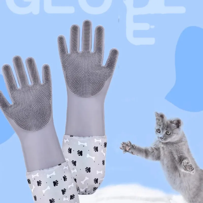 Pet bathing glove online