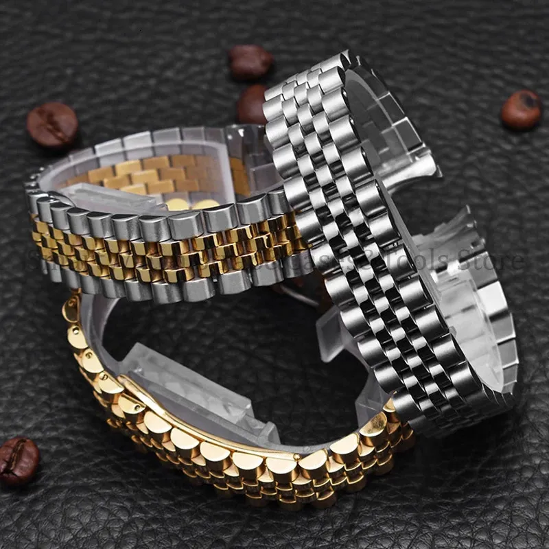 pulsera oro pulsera rolex acero inoxidable