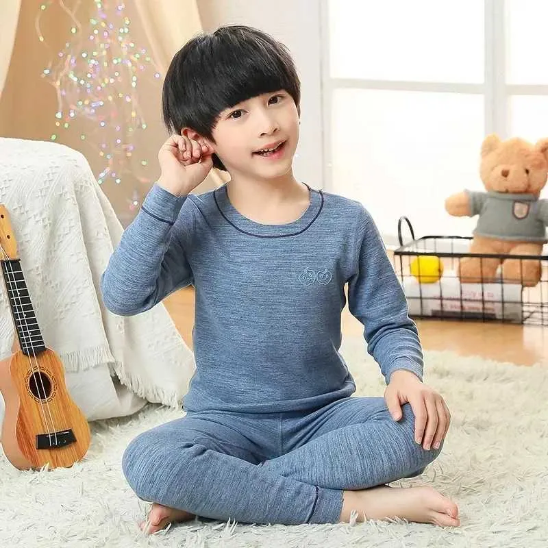 Amazon.com: LAPASA Boy Thermal Underwear Set 100% Cotton