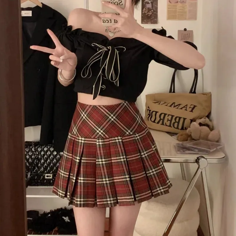 Iconic 90s Womens Plaid Skirt 90s Fashion Nightcity Skirts Skirt