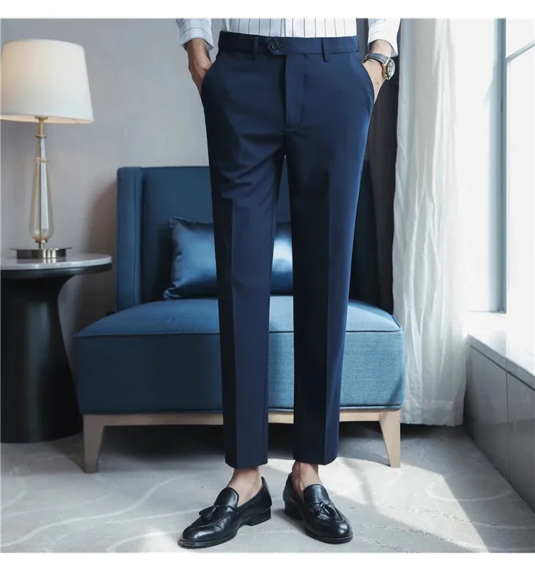 2024 Autumn Slim Fit Men's Dress Pants - Casual Party Formal Suit office trousers in Oversized Size 28-42 (240807)