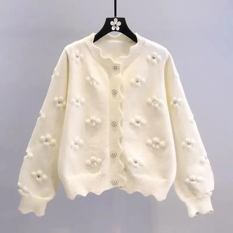 希少 TTT MSW 上質 Flower Zip Knit Cardigan F Flower Jacquard knit cardigan【BLACK】 - DOMICILE TOKYO