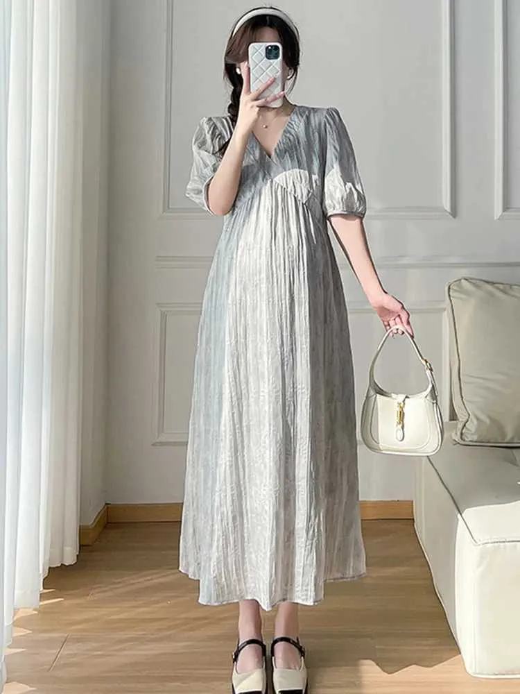 chinese dress ladies Velvet Maternity Dress