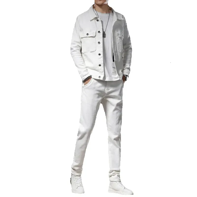 White Mens Casual Tracksuits Tracksuits For Men FZNHQL Fashion En's Tracksuits