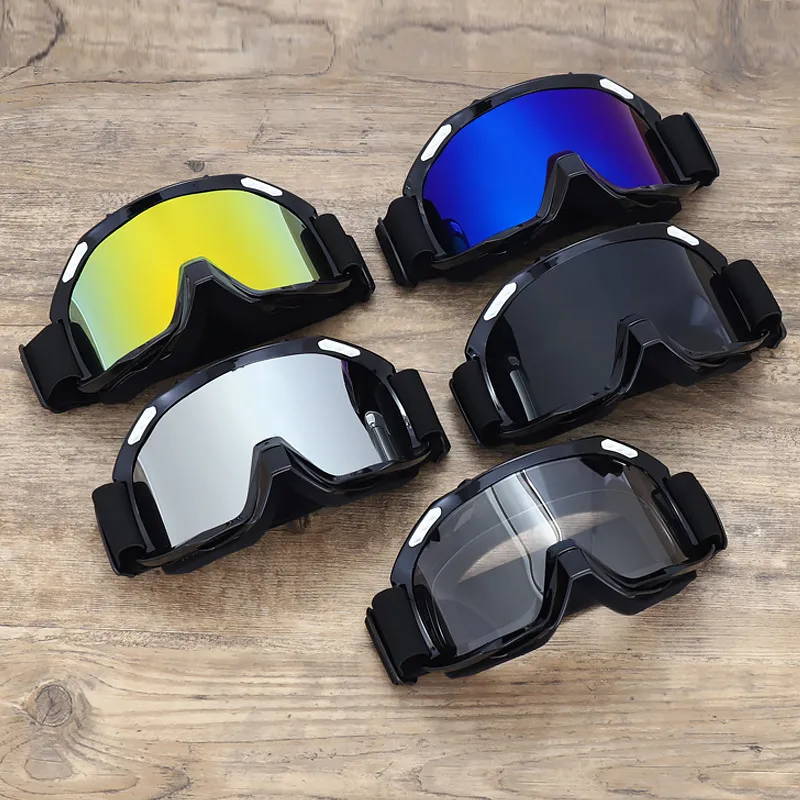 Motorcycle road goggles sales