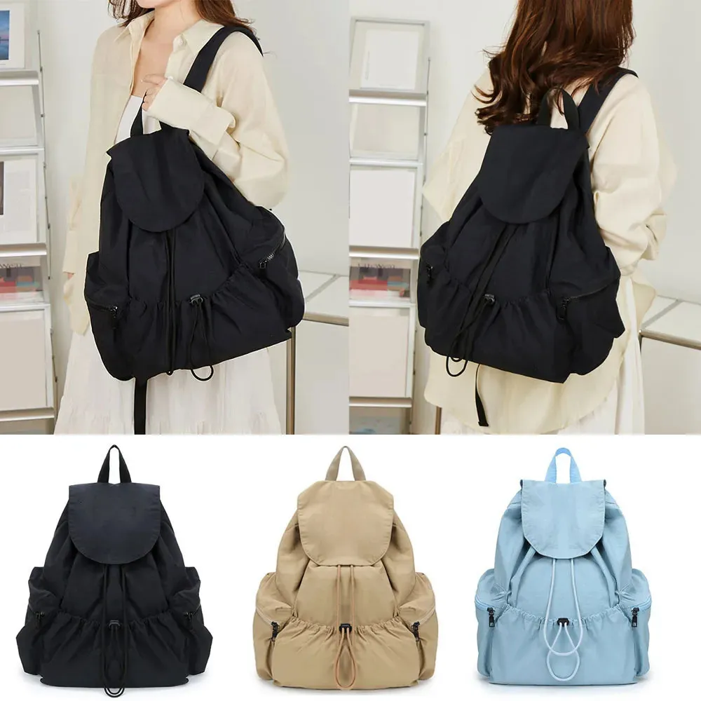 Large String Backpack Large Capacity Drawstring Backpack - College, Travel, & More! Shop Now ...