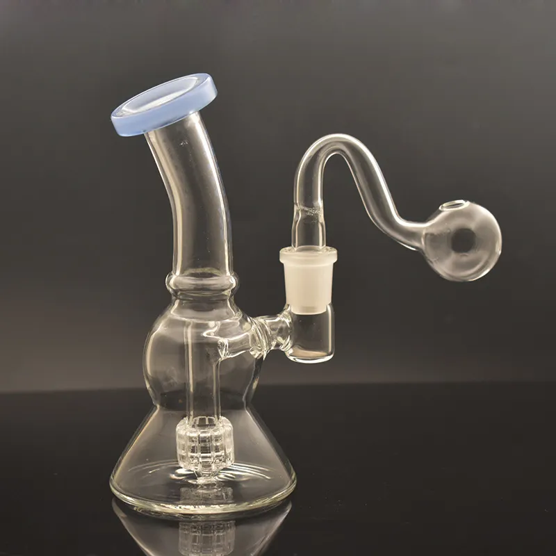 14mm Female Dab Rig Glass Beaker Bong With Inline Matrix Percolator And ...