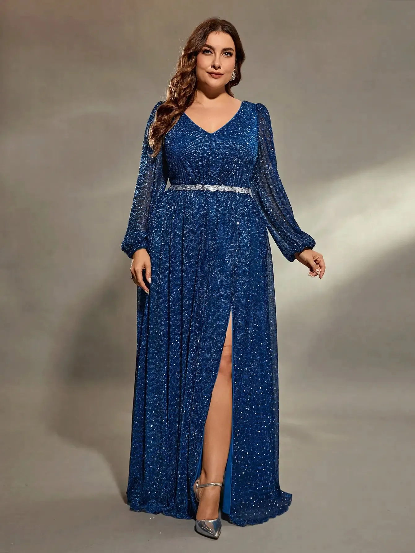 dh gates evening dresses Ball Gown Dhgate Wedding Gowns Dhgate Long Sleeve Lace Beaded Wedding Dress Luxury Emerald Green