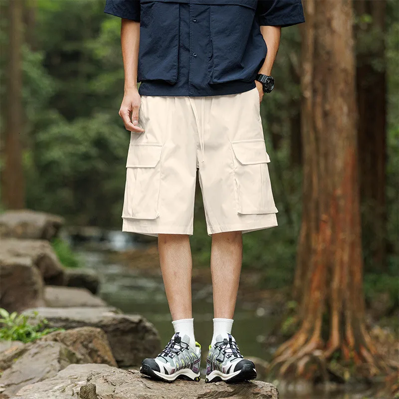 Denim Shorts Men CANGHPGIN Mens Cargo Shorts Relaxed Fit Casual